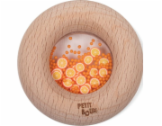 Petit Boum Petit Boum, smyslové chrastítko, ORANŽOVÁ
