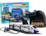 LeanToys Bateriový vláček 244 cm + vagónek LEAN Toys