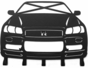 SWAGIER Dárkový věšák na klíče Skyline R34 Nissan drift