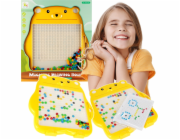 Mega Creative Mega kreativní magnetická mozaiková deska pro děti puzzle magnetická hračka medvídek velký