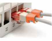 Digitus DIGITUS Farbclips für Patchkabel 100Stk. Pomerančový