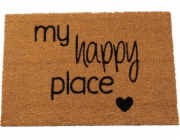 Boltze Kokosová rohožka HAPPY PLACE, 40 x 60 cm