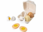 Janod Tác na vajíčka se 4 vejci 3+, Janod jedna velikost