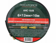 Rockforce Pneumatická hadice Gumová vyztužená 6 mm x 10 m s rychlospojkami