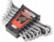 Forsage Sada otevřených klíčů s ráčnou, 7 kusů (8-19 mm)