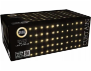 CORTINA VÁNOČNÍ SVĚTELNÁ ZÁVĚS VENKU/VNITŘ 120 LED 300X60CM S DÁLKOVÝM OVLÁDÁNÍM TEPLÁ BÍLÁ