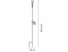 Lampa Domoletti FIREWORK ESL-95, IP44, černá/šedá