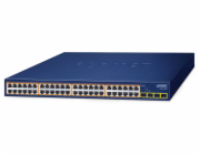 Planet GSW-5240HP L2 switch, 48x1Gb, 4x1Gb SFP, 48x1G 802.3at PoE+ 370W, 0~50°C