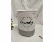TAŠKY NA PRANÍ DOMOLETTI 40X40X50CM TEXT