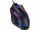 C-TECH Herní myš Akali, 12800 DPI, RGB podsvícení, USB, Č...