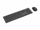 Klávesnice C-TECH WLKMC-03, bezdrátový combo set s myší, ...