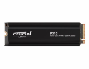 Crucial P310 - SSD - 4 TB - interní - M.2 2280 - PCIe 4.0 x4 (NVMe) - integrovaný chladič