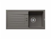 BLANCO FAVUM 45 S sivý vulkán, Silgranitový drez