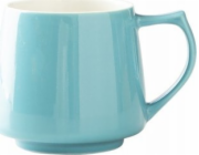 Origami ORIGAMI - Keramický hrnek s aroma 320ml tyrkysový