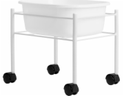 Activeshop pedikúrní miska bílá rovná