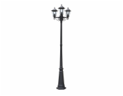 Lampa Arna, 15W, 3XE27, IP44, černá, 55 cm x 212 cm