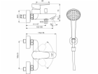 VANOVÉ BATERIE IDEAL STANDARD BC706AA
