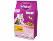 WHISKAS Junior with chicken - dry cat f