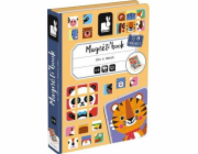 Janod Magnetické puzzle Puzzle se zvířaty Magnetibook, Janod