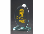 Victoria Sport Skleněná trofej s rytím a pouzdrem + výplň barvou
