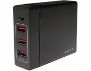 LogiLink Nabíječka 4x USB-A 2,4 A (PA0122)