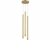 Sigma Moderní zlatá závěsná lampa Laser (33256)