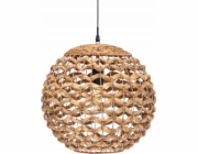 Atmosphera Závěsná lampa Závěsná lampa SAND s hyacintovým stínidlem, O 38 cm