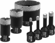 Dedra Sada diamantových korunek VB 6, 8, 10, 12, 28, 35, 68 mm