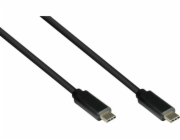 Alcasa USB kabel GC-M0115 USB kabel 2m USB 3.2 Gen 1 (3.1 Gen 1) USB C černý
