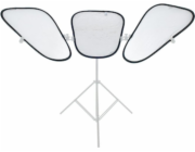 Lastolite Sada 3 stříbrno-bílých panelů Triflector MKII