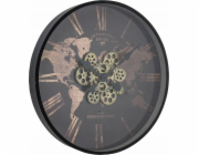 Boltze Nástěnné hodiny s viditelným mechanismem Rodas, O 57 cm