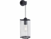 Paulmann Nástěnné svítidlo CLASSICS, fasádní svítidlo, E27 max. 60W 540mm IP44 230V Čiré/šedé sklo