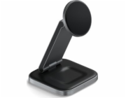 Satechi 3-v-1 skládací nabíjecí stojan Qi2 indukční nabíječka 1x USB-C (ST-Q31FM-EA)
