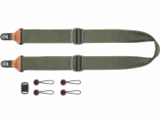 Peak Design Taška popruh na krk Peak Design SLIDE SAGE v3, šedá, zelená