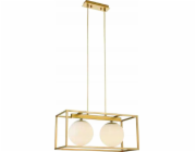 Aldex GTV Avelin OS-AVEL2-40-DEC závěsná lampa 2x40W E27 zlatá
