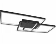LVT Stropní svítidlo LVT Galaxis Vela 3335 s dálkovým ovládáním 90W LED 3000-6500K CCT stmívatelné černobílé