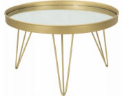 Ferretti Dekorativní zrcadlový podnos na nožičkách, O 36,5 cm