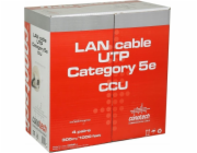 Conotech Počítačový kabel UTP CAT 5E CU s kroucenou dvojlinkou