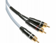 Melodika Melodika MDSWY120G Y-type subwooferový kabel (RCA-2xRCA) stříbrná - 12 m