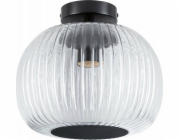 Paulmann Stropní svítidlo Koupelnové stropní svítidlo RUYA E27 max.60W IP44 230V matná černá / sklo