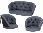 Hobbygarden Sada polštářů Amanda Prestige 2+1 - Navy Blue