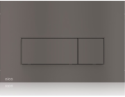 NoName Splachovací tlačítko M57-GM-M / ALCA / TENKÉ / TLAČÍTKO / ČERVENÁ-MATNÁ