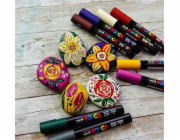 UNI-BALL POSCA PC-5M Různé barvy 16 ks.