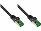 Alcasa Síťový kabel 8062-H1000S, černý, 100 m, Cat6a S/FT...