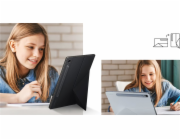 Samsung Pouzdro na tablet Samsung EF-BX710POEGWW pro Tab S9 / S9 FE Smart Book Cover oranžové