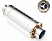RM Motors Sports tlumič výfuku s přímým průchodem 70 mm 400 mm RM