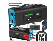 Luxury Luxusní startovací booster 54,76 Wh PD30W kompresor/dmychadlo do auta powerbanka