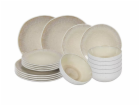 Jídelní sada talířů 18 ks White Sand HT-24327362