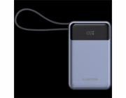 Powerbanka CANYON OnPower 600 vestavěný kabel 20000 mAh PD65W tmavě šedá