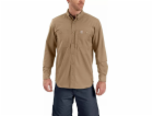 Carhartt Košile Rugged Professional v khaki barvě